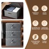 Lockable Storage Box, Organizer Bag Bins Case, Box with Lock,