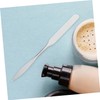 Baluue 1set Stainless Steel Cosmetic Mixing Spatula for Foundation Nail
