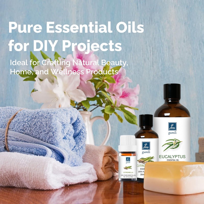 GM Gumili Patchouli Essential Oil 1 Oz, 100% Pure Patchouli