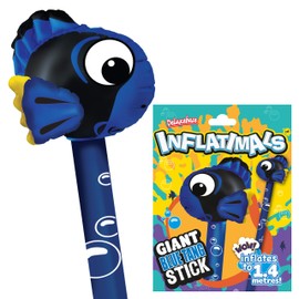 Inflatimals - Blue Tang by Deluxebase. Giant Inflatable Sea Animal Inflatable Toy. Perfect Inflatable Party Gift or Party Decoration for Kids