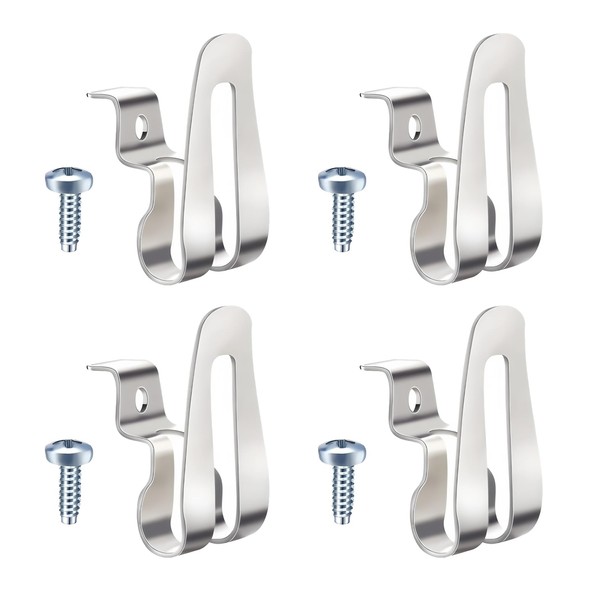 votuyet 4Pcs Stainless Steel Tool Belt Clips,which can be used