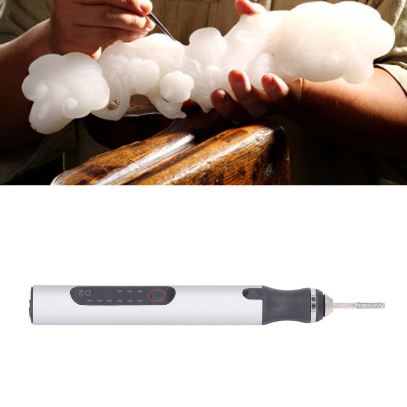 Electric Grinder Pen USB Rechargeable Adjustable Speed Smart Polishing Engraving