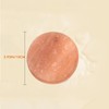 LHYILSWQ 2Pcs Large Himalayan Salt Hot Massage Stones Spa Massagers