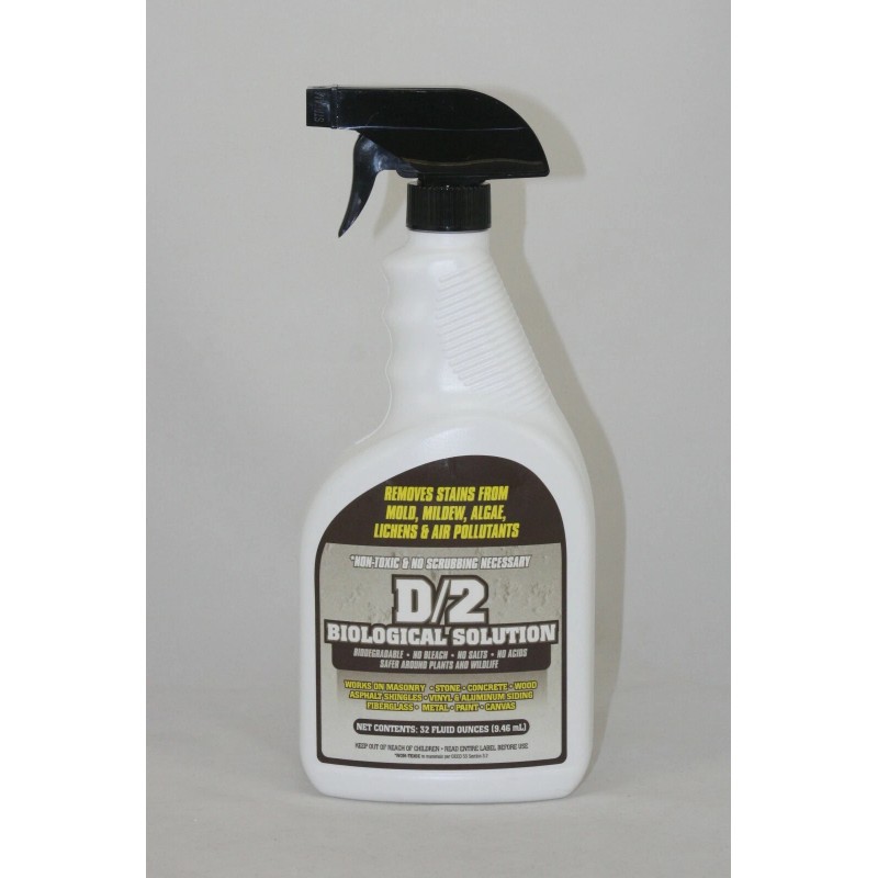 D/2 Biological Solution - 1 Gallon and 1 Quart Spray