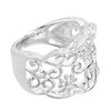 Gorgeous Floral Filigree Vines .925 Sterling Silver Ring (9)