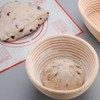 CAN_Deal Round 8 inch 22cm Banneton Proving Basket Bread Proofing