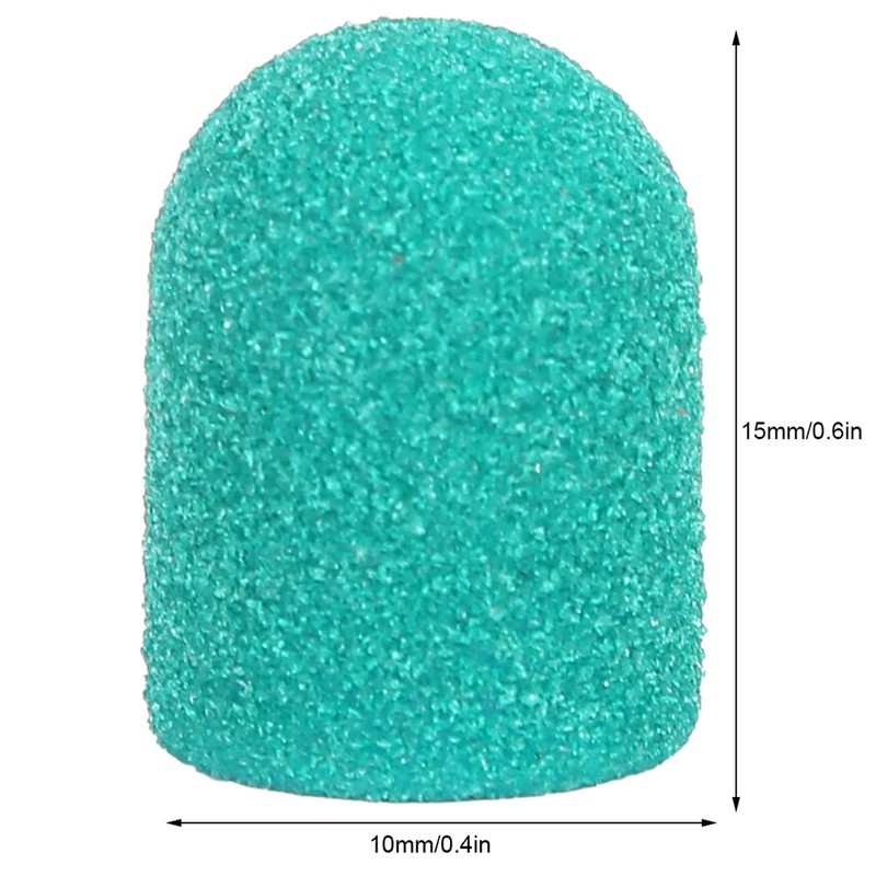 Nail Sanding Band Drill Bit Nail Art Polishing Sanding Cap