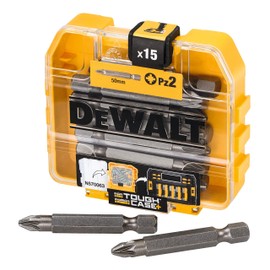 DEWALT DT7912QZ Screwdriving Bits, Yellow/Black, 50 mm, Set of 15 Piece