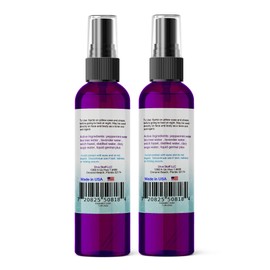 Diva Stuff Pillow Mist - Promotes Clear Skin & Protects from Acne-Causing Funk, Cleans Pillows, Hands & Sheets - Aromatherapy Spray for Relaxation & Sleep, Made in USA (Lavender, Dual Pack, 4 oz Each)