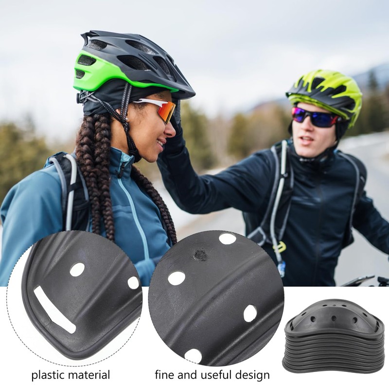 GALPADA 10 pieces interchangeable chin guard chin pad protective helmet