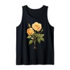 Rose Flower Scientific Name Vintage Illustration Flowers Tank Top
