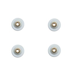 Roller Bearing Roller for Shower Door Rollers Guide Roller Ball Bearing Wheel Diameter 28 mm Height 8.5 mm Pack of 4