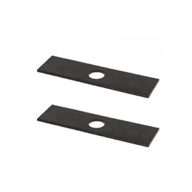 GULUANT 2 Pack Replacement 613223 Edger Blade for Oregon 40-143 for Troy-Bilt 791-613223 791-613223B Lawn Mower Models (7-3/4" Length x 2" Width x .149" Thickness x 1" Center Hole)