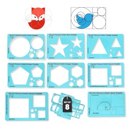 CLPA Fibonacci Drawing Templates - Full Set