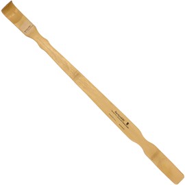 BambooMN 30 Pieces 25 Inch Extra Long Bamboo BackScratcher Shoehorn Plus 3 Free Travel Size Back Scratcher