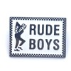 Patch Nation Rude Boys SKA Metal Button Badge Pin Pins