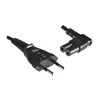 DINIC Power Cable, Power Cable Euro Plug to C7 90