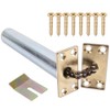 Supreme Concealed Chain Door Closer - Fire Rated Brass