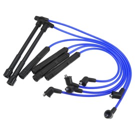 ACROPIX Car Spark Plug Coil Wires Ignition Coil Harness Cable Fit for Nissan Frontier Pathfinder Xterra 3.3L No.224500W025/224404S127 - Pack of 6