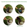 5Pcs Succulent Tools, Mini Garden Tools,Plant Potting Mat as Plant