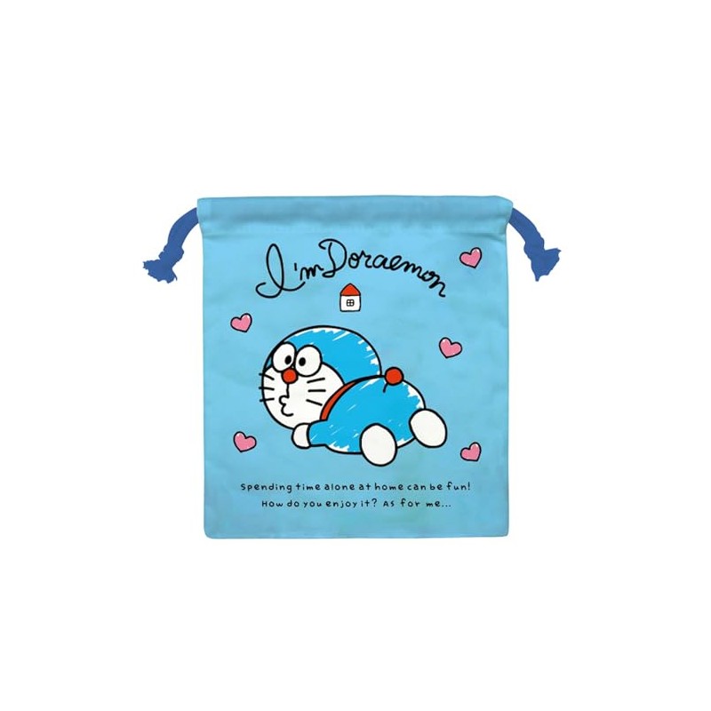 K Company CKC19-IDR Imudoraemon Drawstring Bag, H 8.1 x W
