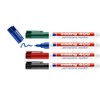 edding 400 Permanentmarker - schwarz, rot, blau, grün - 4