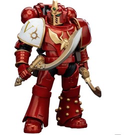 JOYTOY 1/18 Action Figure Warhammer 30K The Horus Heresy Thousand Sons Khenetai Occult Cabal Khenetai Blade Collection Model Birthday Gifts 4.72 inch