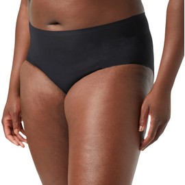 Chantelle Women's Soft Stretch One Size Full Brief Plus, Black