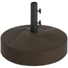 Outsunny Patio Umbrella Base Holder, Heavy Duty Outdoor Umbrella Stand