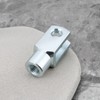 Briny River 2 Pieces M10x1.5 Air Cylinder Rod Clevis End