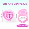 Lash Glue Rings 300pcs Glue Rings for Eyelash Extensions Disposable