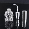 Pokinge 3PCS Mini Perfume Spray Bottle, Refillable 10ML Cube Shape