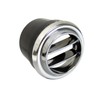 Indash Round Chrome Vent/Louver for 2-1/2" Duct Hose #32-13X