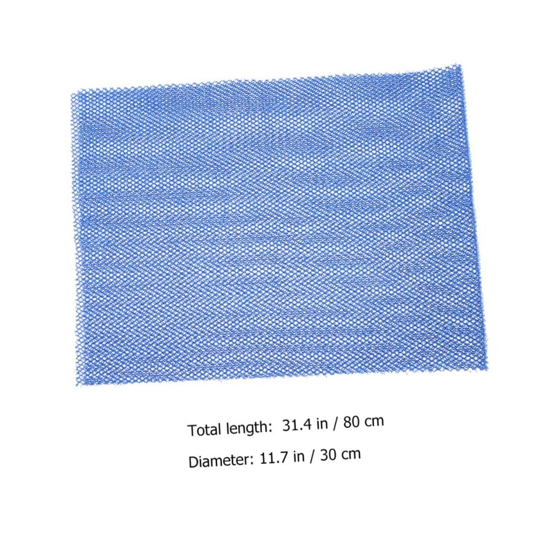 Mikinona 2Pcs Back Scrubber Shower Towel Long Foaming Mesh Bath