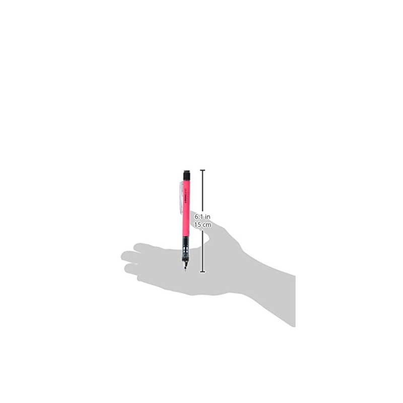 Tombow Mechanical Pencil, Monograph 0.5mm, Neon Pink (DPA-134F)