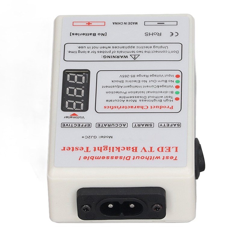 LED Light Tester Free Screen Removal Soft Start Portable TV