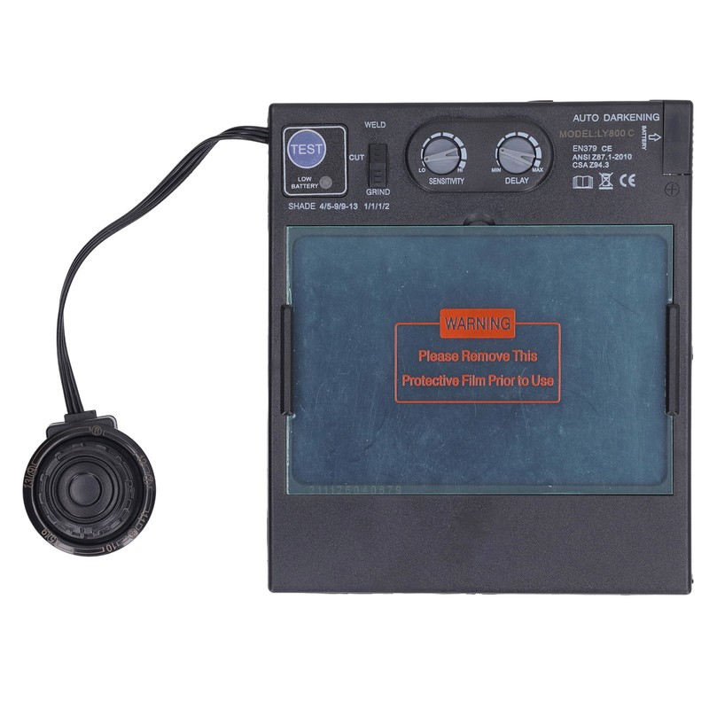 Automatic Darkening Lens with Battery Multifunctional Large Window Electric Welding