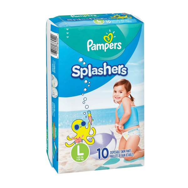 Splashers Swim Diapers Disposable Swim Pants 1 Count (Pack of 1)