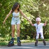 Rotayi Girls Inline Skates Ages 5-8 8-12, Adjustable Light Up