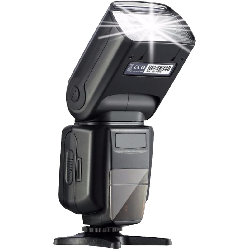 Speedlite Flash with LCD Display Compatible with Canon EOS Rebel