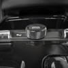 JUIVEEL Aluminum Car Gear Control Knob Cover Drive Mode Gear