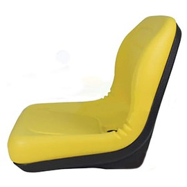 RAPartsinc LVA10029 One New Yellow, High-Back Tractor Seat Made to Fit John Deere Tractor Models 4200 4210 4300 4310 4400 4410