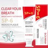 SP-6 Probiotics Bright White Toothpaste, Whitening Toothpaste, Deep Cleaning Oral
