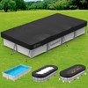12x24 FT Rectangular Pool Covers for Above Ground Pools, Heavy
