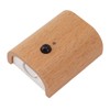 Step Light Wall Sconce Beech Wood Motion Dusk to Dawn