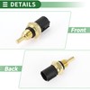 Motoforti Engine Coolant Temperature Sensor No.37870PJ7003 Water Temperature Sensor for