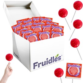 Cherry Lollipops Candy Suckers for Kids, Perfect for Gifting, Parties, Events,10 Gram Lollipops (600-Pack)