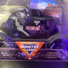 Spin Master Monster Jam 2022 Monster Jam 1:24 Scale Truck - Great Clips Mohawk Warrior BKT Spin Master