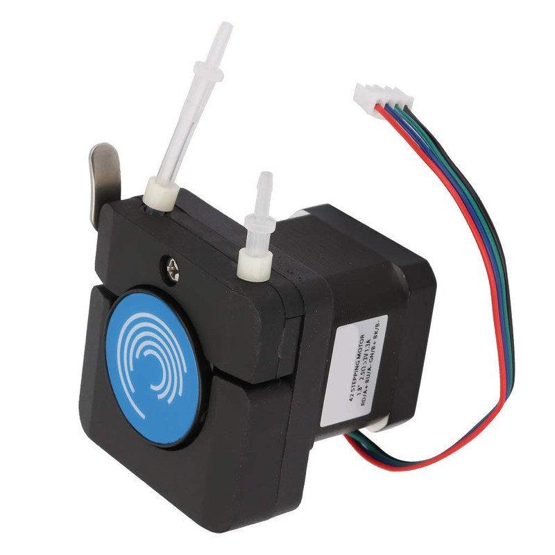12-24v Peristaltic Pump with Stepper Motor,Large Anticorrosive, Wear Resistant and