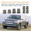 WMPHE Front Upper & Lower Control Arm Bushing Kit Compatible